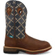 Twisted X Men's 12" Comp Toe Waterproof Western Work Boot - Navy - MXBNWM1 7 / Medium / Brown - Overlook Boots