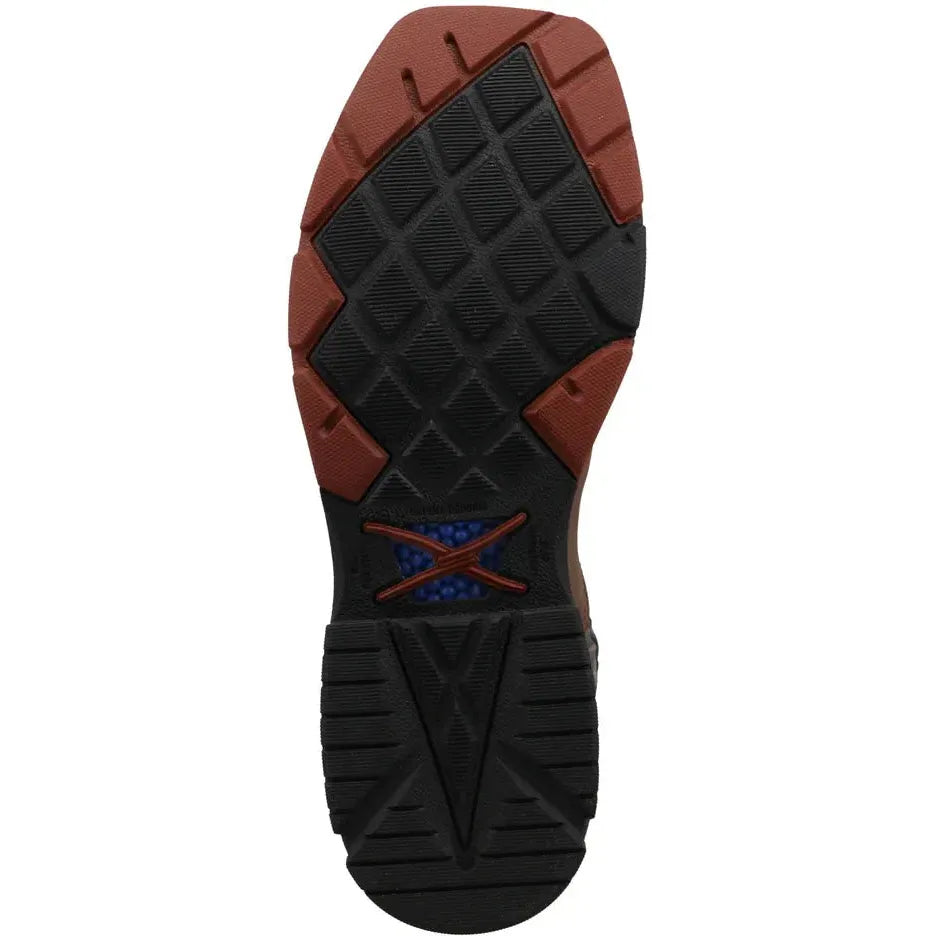 Twisted X Men's 12" Comp Toe Waterproof Western Work Boot - Navy - MXBNWM1