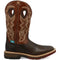 Twisted X Men's CellStretch 12" Soft Toe Waterproof Western Work Boot - Chocolate - MXBW002 7 / Medium / Brown - Overlook Boots