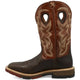 Twisted X Men's CellStretch 12" Soft Toe Waterproof Western Work Boot - Chocolate - MXBW002 - Overlook Boots