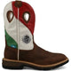 Twisted X Men's CellStretch 11" Comp Toe Waterproof Western Work Boot - Brown - MXBW006 7 / Medium / Brown - Overlook Boots