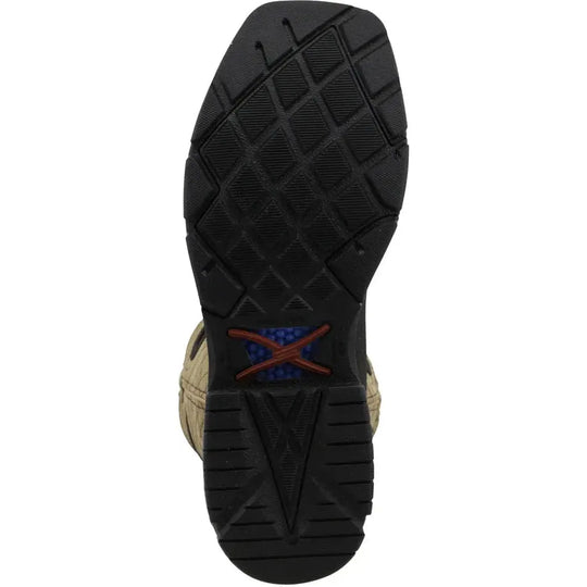 Twisted X Men's CellStretch 12" Comp Toe Waterproof Western Work Boot - Kiwi - MXBW007 - Overlook Boots