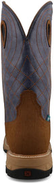 Twisted X Men's CellStretch 12" Square Toe Waterproof Western Work Boot - Clay - MXBW008 - Overlook Boots