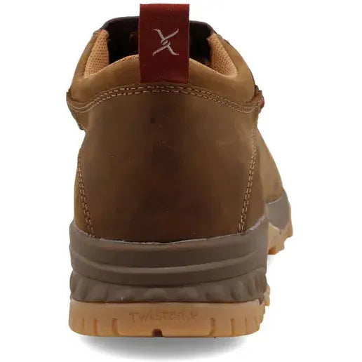 Twisted X Men's Driving Comp Toe Slip On Work Shoe - Saddle - MXCC003 - Overlook Boots