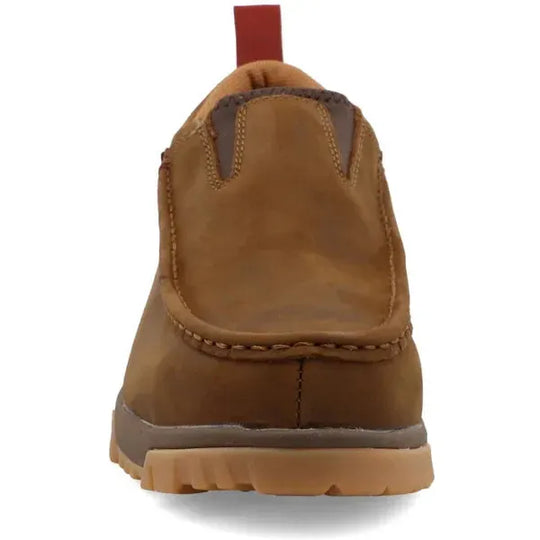 Twisted X Men's Driving Comp Toe Slip On Work Shoe - Saddle - MXCC003 - Overlook Boots