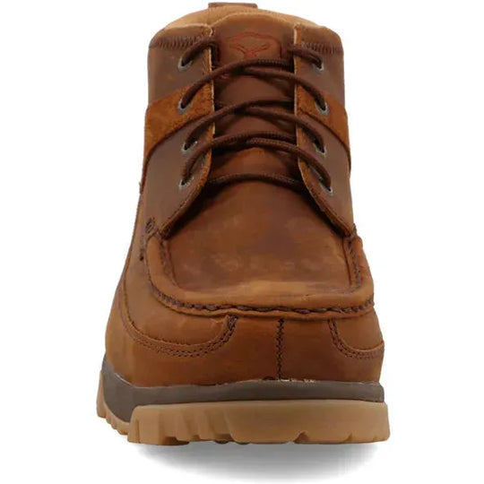 Twisted X Men's CellStretch 4" Comp Toe Lace Up Work Boot - Saddle - MXCC004 - Overlook Boots