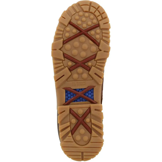 Twisted X Men's CellStretch 4" Comp Toe Lace Up Work Boot - Saddle - MXCC004 - Overlook Boots