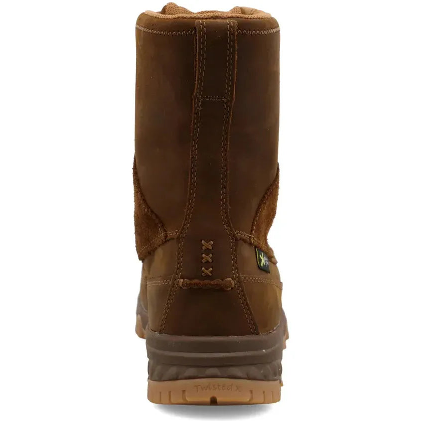 Twisted X Men's CellStretch 8" Comp Toe Lace Up Work Boot - Saddle - MXCCM01 - Overlook Boots