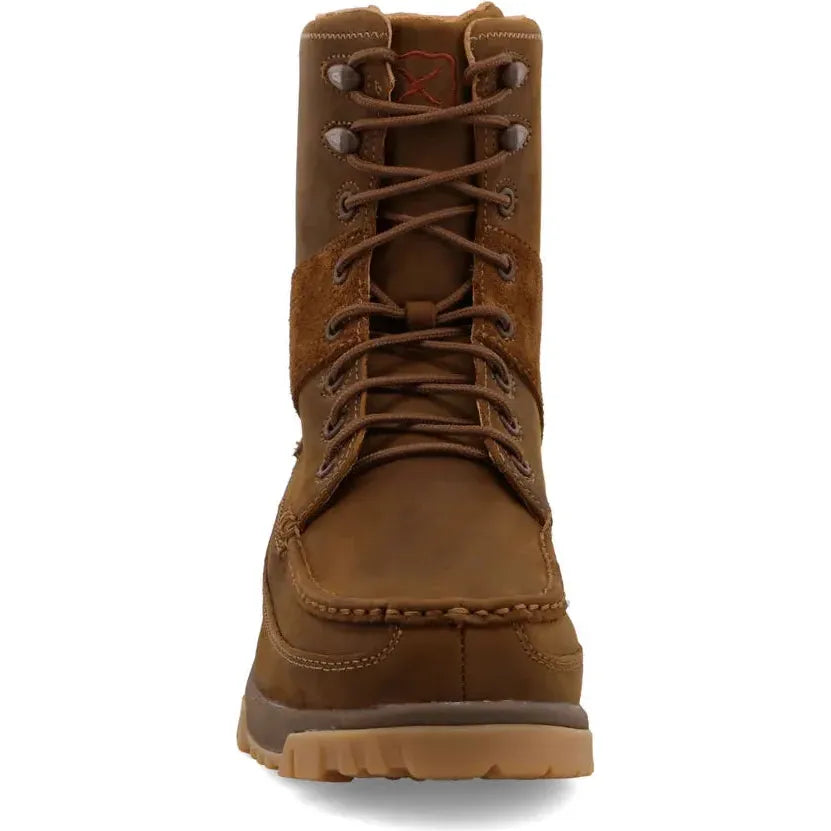 Twisted X Men's CellStretch 8" Comp Toe Lace Up Work Boot - Saddle - MXCCM01 - Overlook Boots