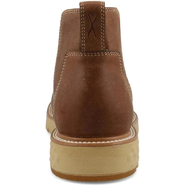 Twisted X Men's CellStretch 4" Comp Toe Chelsea Work Boot - Ginger - MXCN002