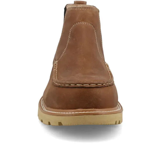 Twisted X Men's CellStretch 4" Comp Toe Chelsea Work Boot - Ginger - MXCN002 - Overlook Boots