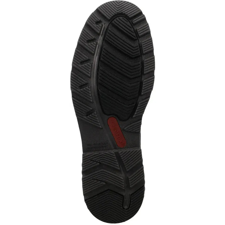 Twisted X Men's CellStretch 4" Waterproof Chelsea Work Boot - Black - MXCN006