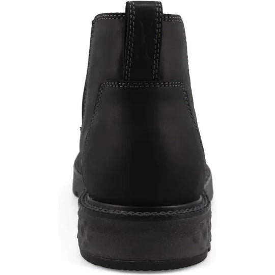 Twisted X Men's CellStretch 4" Waterproof Chelsea Work Boot - Black - MXCN006 - Overlook Boots