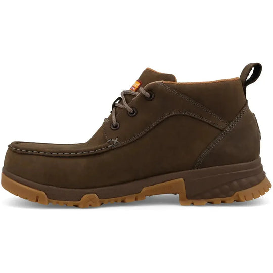 Twisted X Men's CellStretch Comp Toe Chukka Driving Work Boot - Shitake - MXCN009 - Overlook Boots