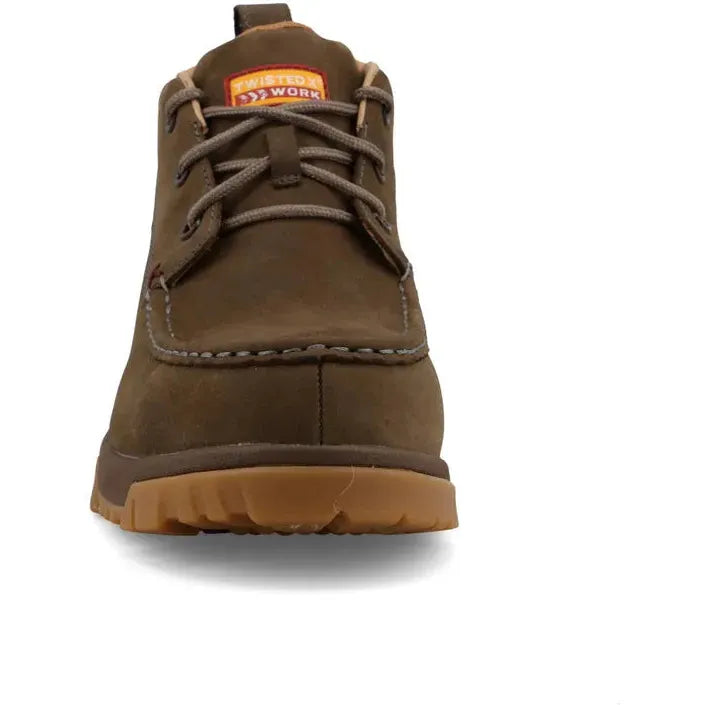 Twisted X Men's CellStretch Comp Toe Chukka Driving Work Boot - Shitake - MXCN009 - Overlook Boots
