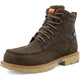 Twisted X Men's CellStretch 6" Comp Toe Waterproof Laces Work Boot - Shitake - MXCNW06 - Overlook Boots
