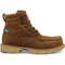 Twisted X Men's CellStretch 6" Comp Toe Waterproof Laces Work Boot - Tan - MXCNW08 7 / Medium / Brown - Overlook Boots
