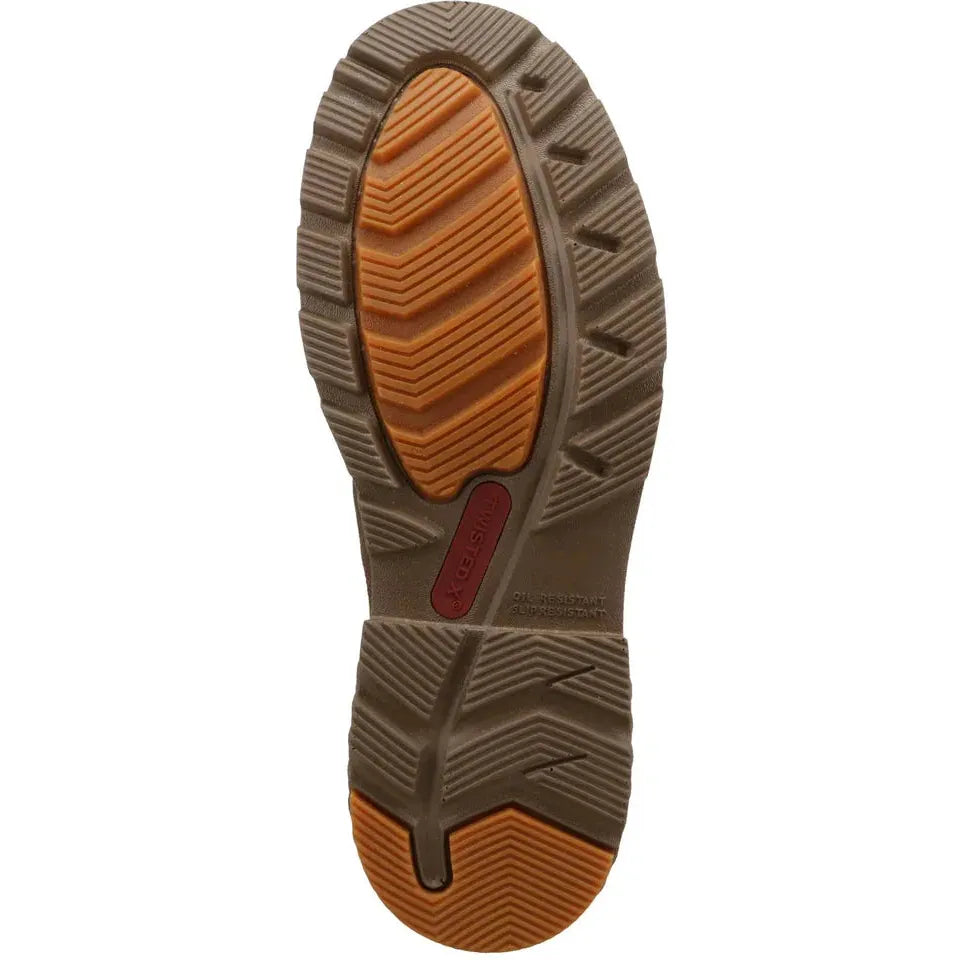 Twisted X Men's BarnShield 6" Comp Toe Waterproof Work Boot - Oak - MXCNW12