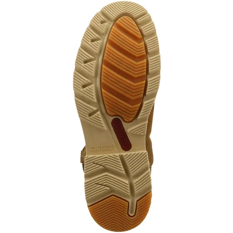 Twisted X Men's CellStretch 10" Comp Toe Waterproof Work Boot- Saddle- MXCNWM1