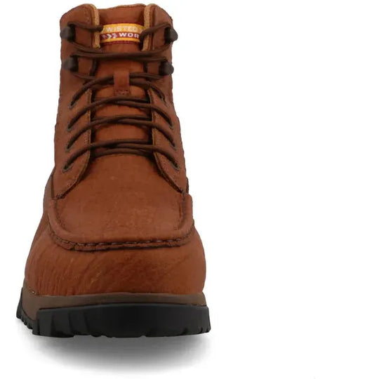 Twisted X Men's CellStretch 6" Comp Toe Waterproof Work Boot - Rust - MXCNWM2 - Overlook Boots