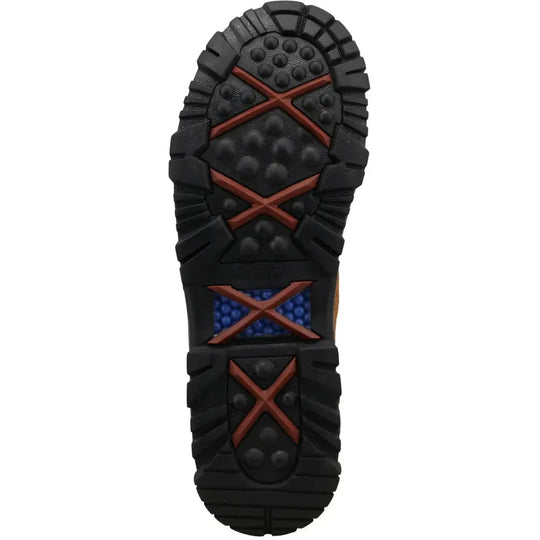 Twisted X Men's CellStretch 6" Comp Toe Waterproof Work Boot - Saddle - MXCNWM4 - Overlook Boots
