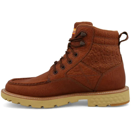 Twisted X Men's CellStretch 6" Comp Toe Waterproof Work Boot - Rust - MXCW005 - Overlook Boots