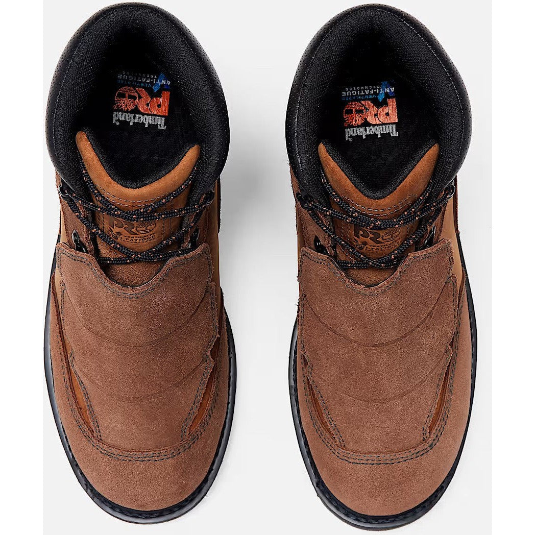 Timberland Pro Men's Ambridge 6" Composite Toe Waterproof Work Boot -Brown- TB0A66EYEM4 - Overlook Boots