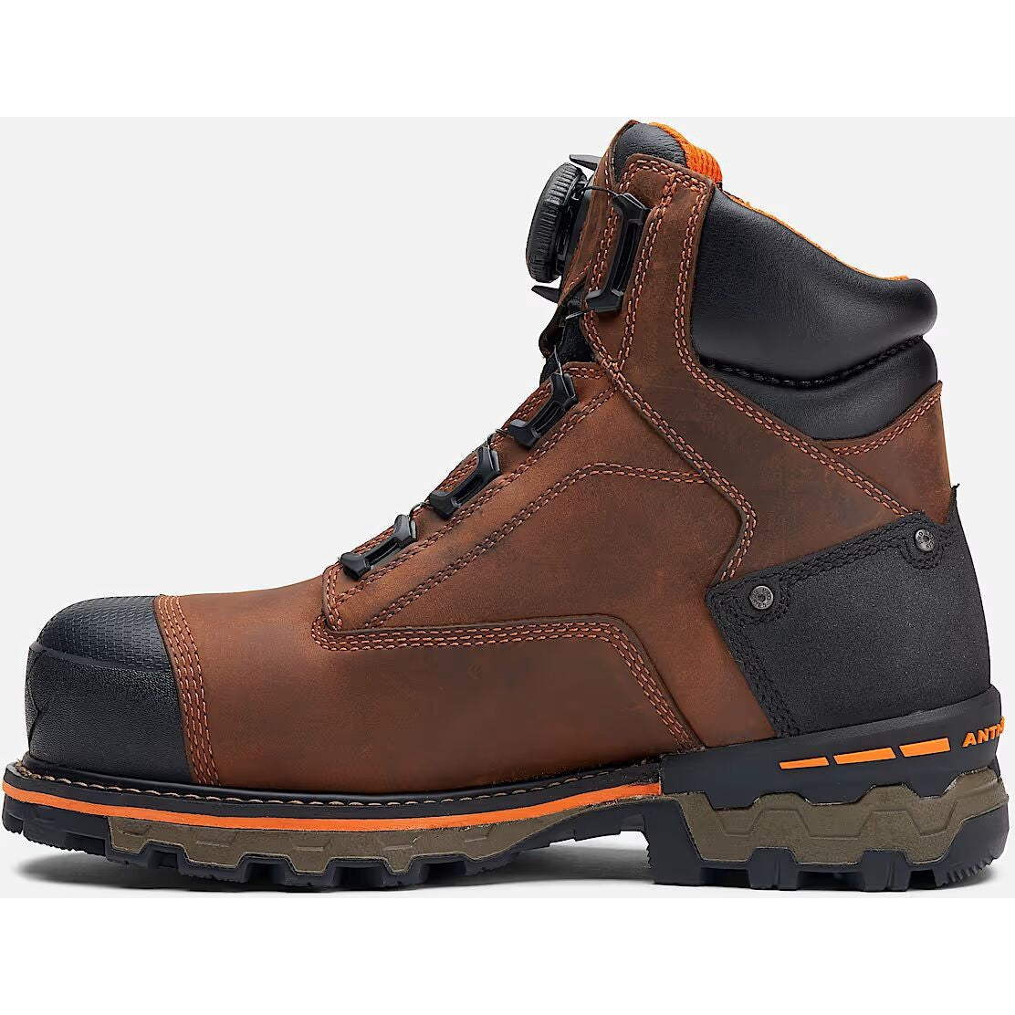 Timberland Pro Men's BOA Boondock 6" Composite Toe Waterproof Work Boot-Brown - TB0A66KYEM4 - Overlook Boots