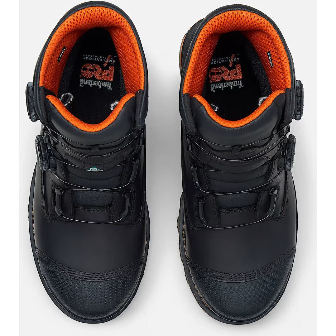 Timberland Pro Men's BOA Boondock 8" Composite Toe Waterproof Work Boot- Black- TB0A67B3W02 - Overlook Boots