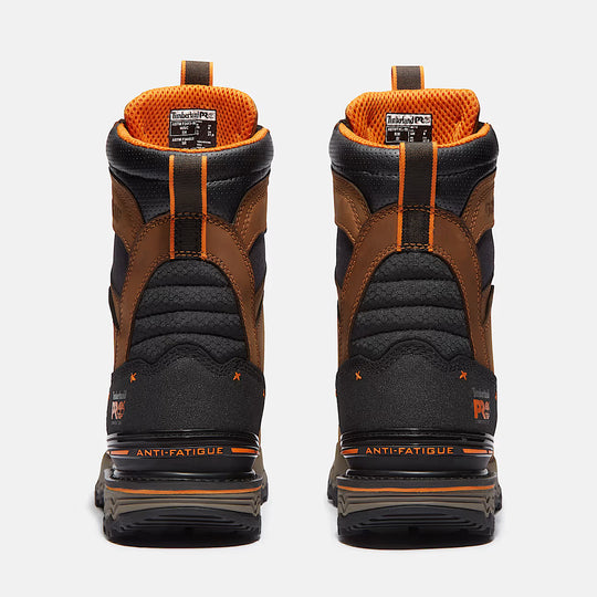 Timberland Pro Men's Boondock Ultralight 8" Comp Toe WP Work Boot - Brown - TB0A648YEM8 - Overlook Boots