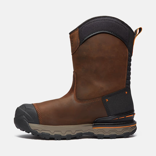 Timberland PRO® Men’s Boondock Ultralight Comp Toe Wellington Work Boot – Brown (TB0A6473EM4) - Overlook Boots