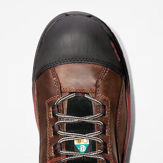 Timberland Pro Men's Bosshog 6" Comp Toe Waterproof Work Boot - Brown - TB1A1WSB214 - Overlook Boots