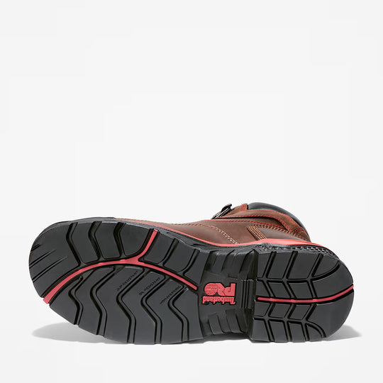 Timberland Pro Men's Bosshog 6" Comp Toe Waterproof Work Boot - Brown - TB1A1WSB214 - Overlook Boots