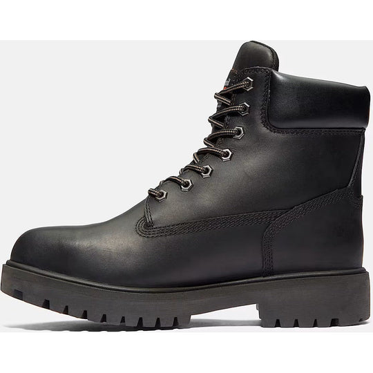 Timberland Pro Men's Direct Attach 6" Steel Toe Waterproof Work Boot- Black- TB126038001 - Overlook Boots