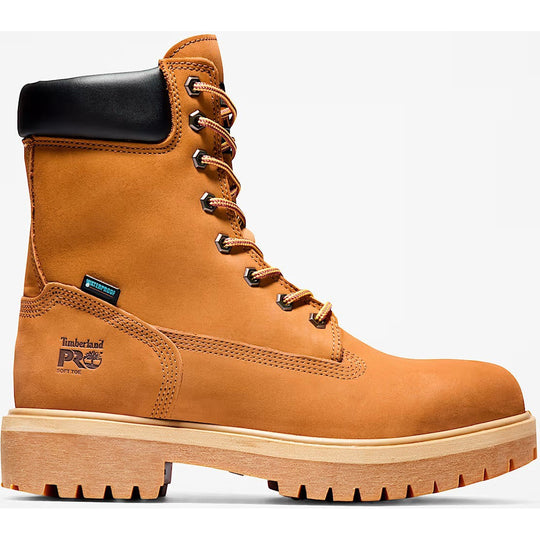 Timberland Pro Men's Direct Attach 8" Soft Toe Waterproof Work Boot- Wheat- TB126011713 7.0 / Medium / Wheat - Overlook Boots