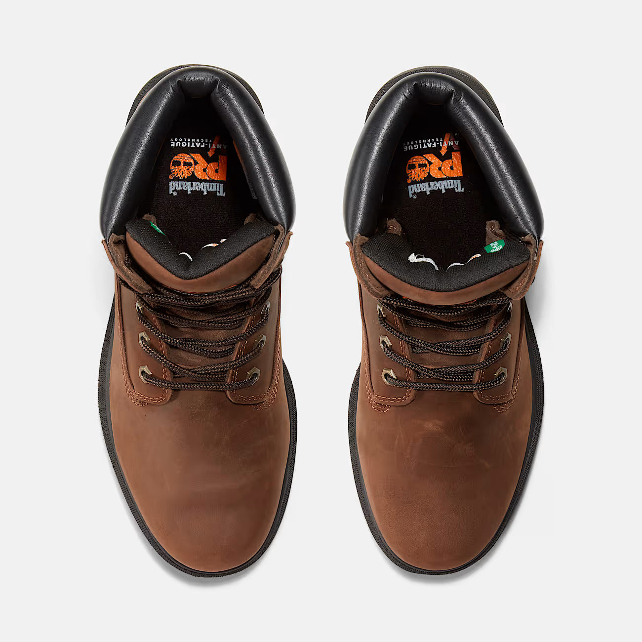 Timberland Pro Men's Direct Attach 8" Soft Toe Waterproof Work Boot - Brown - TB138022242 - Overlook Boots