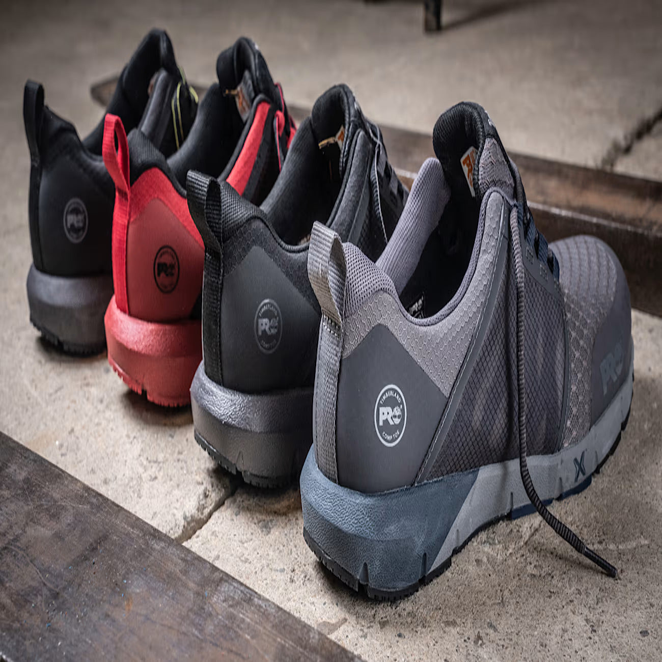 Timberland Pro Men's Radius Composite Toe Sneaker Work Shoe- Grey- TB1A27WT065 - Overlook Boots