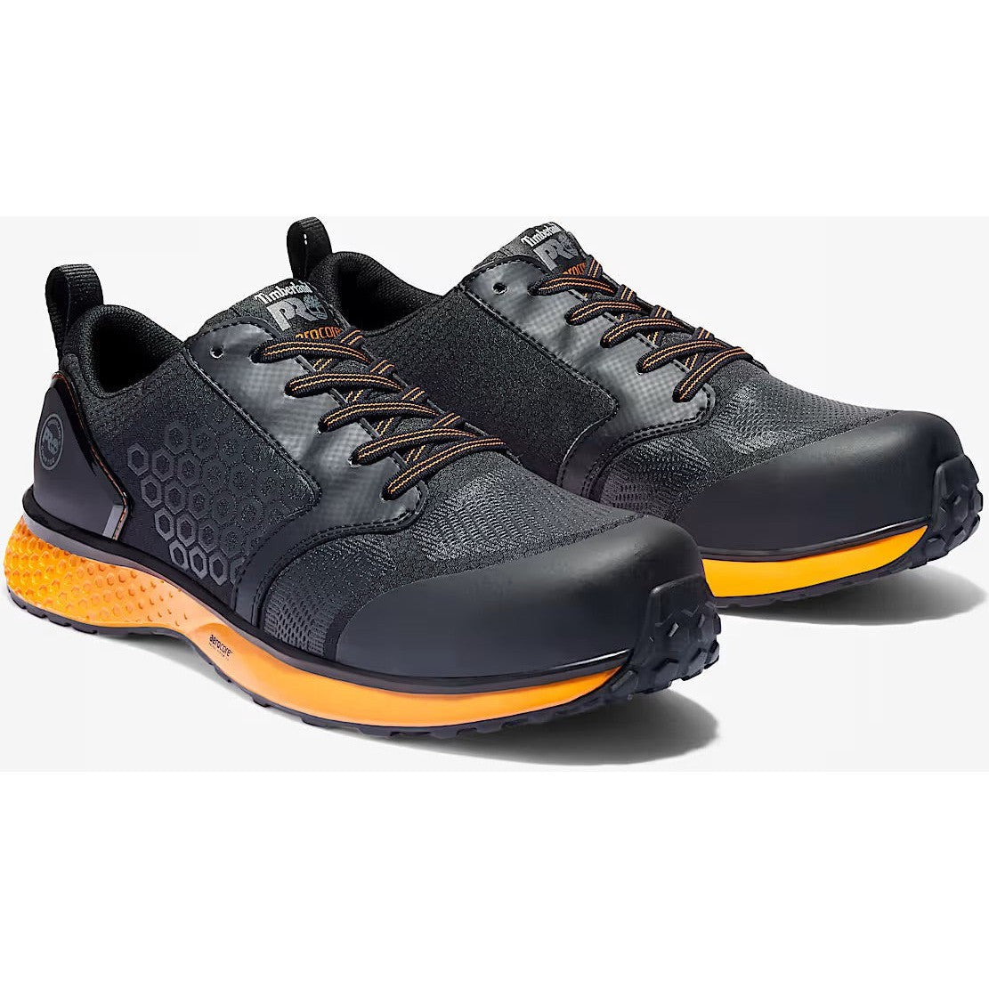 Timberland Pro Men's Reaxion Composite Toe Sneaker Work Boot- Black- T