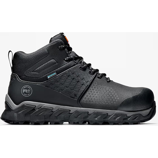 Timberland Pro Men's Ridgework Composite Toe Waterproof Work Boot- Black- TB1A1KBW001 7.0 / Medium / Black - Overlook Boots