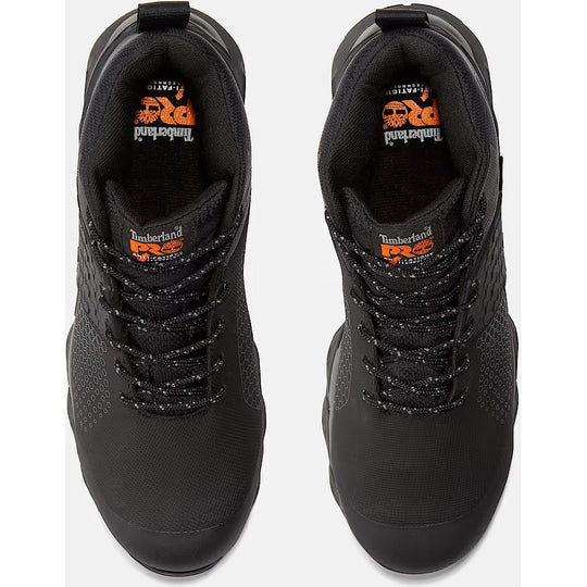 Timberland Pro Men's Ridgework Composite Toe Waterproof Work Boot- Black- TB1A1KBW001 - Overlook Boots