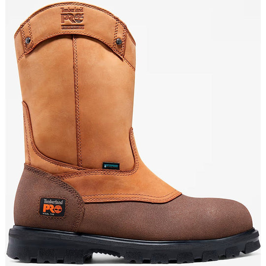 Timberland Pro Men's Rigmaster Steel Toe Waterproof Pull-On Work Boot- Brown- TB189604270 5.0 / Medium / Brown - Overlook Boots
