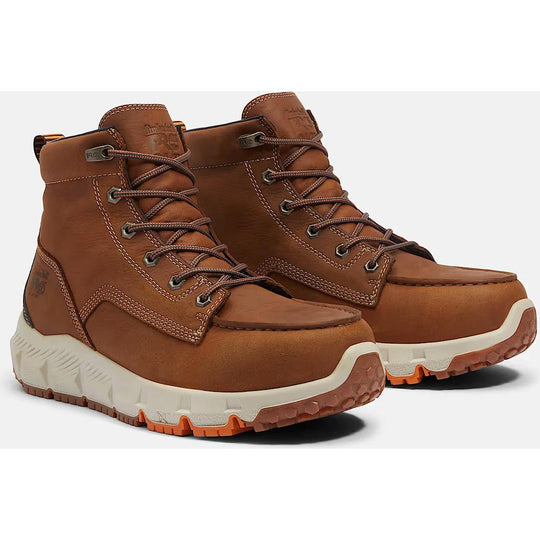 Timberland Pro Men's Tempe 6" Alloy Toe SR Work Boot- Brown- TB0A2QFUEM8 - Overlook Boots