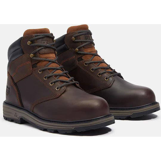 Timberland Pro Men's Titan Tasker 6" Alloy Toe Work Boot- Brown- TB0A416GW01 - Overlook Boots