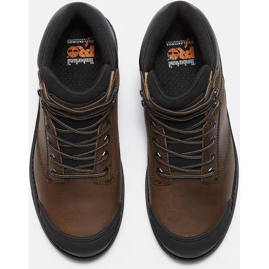 Timberland Pro Men's Titan Tasker 6" Alloy Toe Work Boot- Brown- TB0A428REIU - Overlook Boots