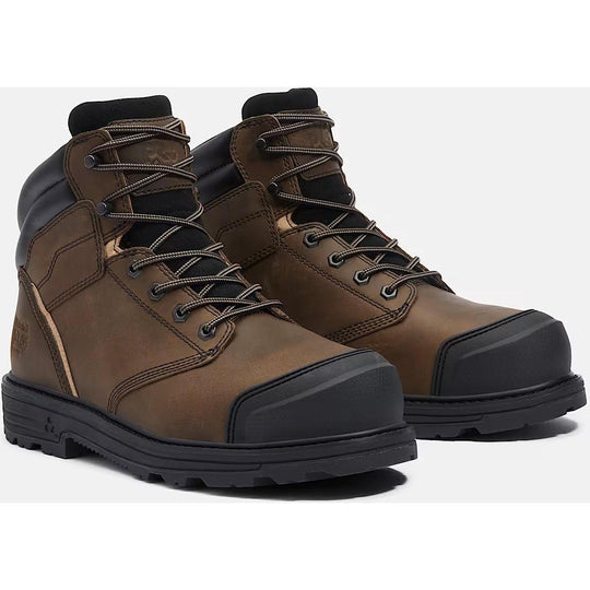 Timberland Pro Men's Titan Tasker 6" Alloy Toe Work Boot- Brown- TB0A428REIU - Overlook Boots