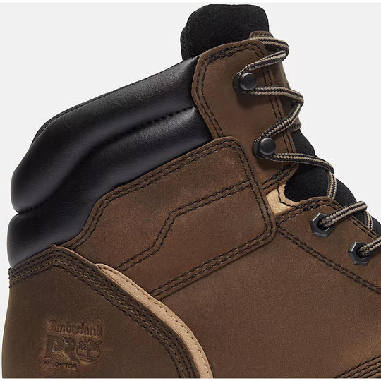 Timberland Pro Men's Titan Tasker 6" Alloy Toe Work Boot- Brown- TB0A428REIU - Overlook Boots