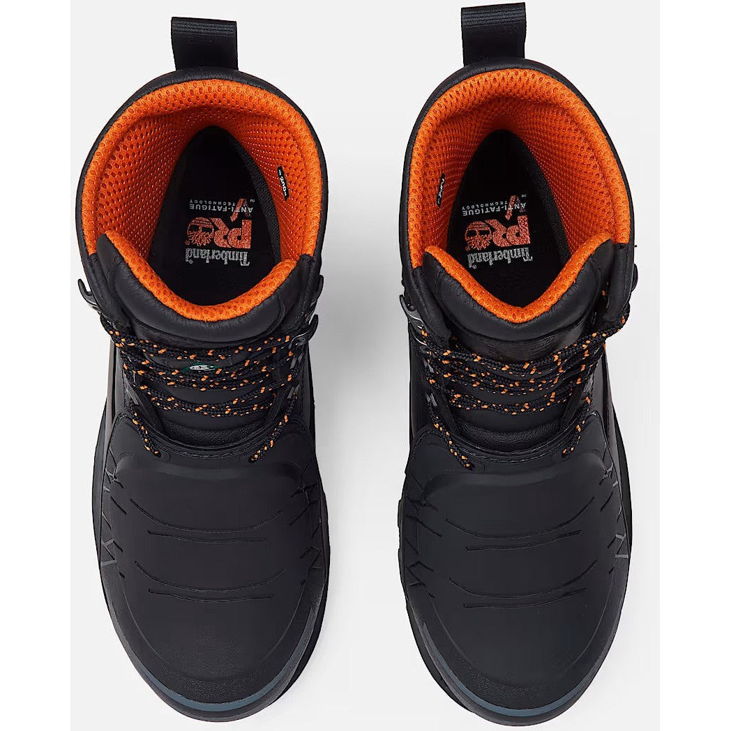 Timberland Pro Men's Boondock 8" Composite Toe Met Guard Work Boot -Black- TB0A66G7EDW - Overlook Boots