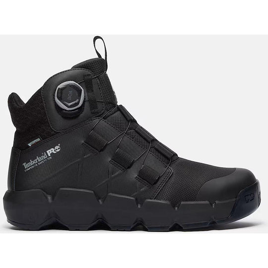 Timberland Pro Men's BOA® Morphix 6" Comp Toe WP Work Boot TB0A438GENR 7.0 / Medium / Black - Overlook Boots