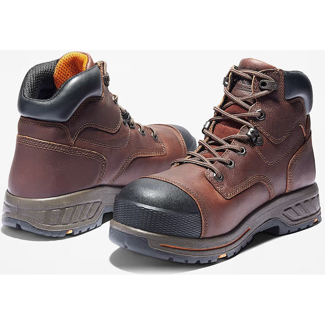 Timberland Pro Men's Helix Composite Toe Waterproof Work Boot- Brown- TB1A1VXG214 - Overlook Boots