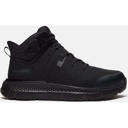 Timberland Pro Men's Intercept Mid CSA Steel Toe Sneaker Work Shoe- Black- TB0A67SFEL0 7.0 / Medium / Black - Overlook Boots